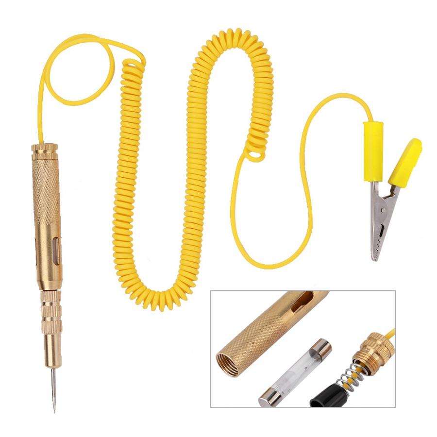 6V-24V Automotive Circuit Tester Probe Light System Test Voltage Test Pen Copper Voltage Test Pen