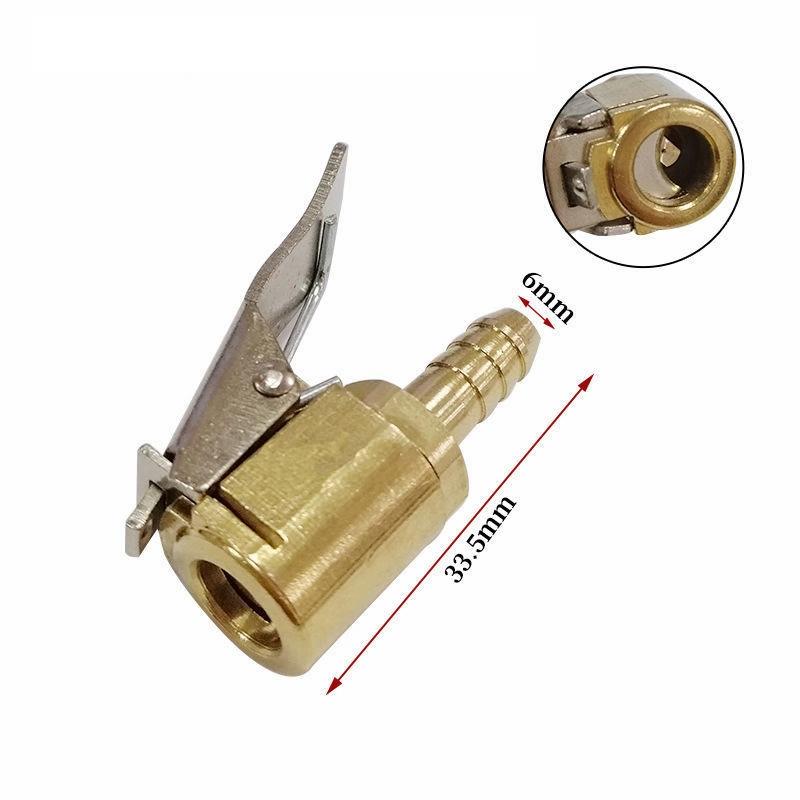 Quick Inflation Chuck for Automotive Tires, American-style Tire Valve, Copper Valve Adapter, Tire Valve Accessories